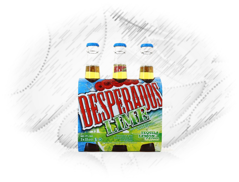 Desperados. Lime Trio's 3x 330ml