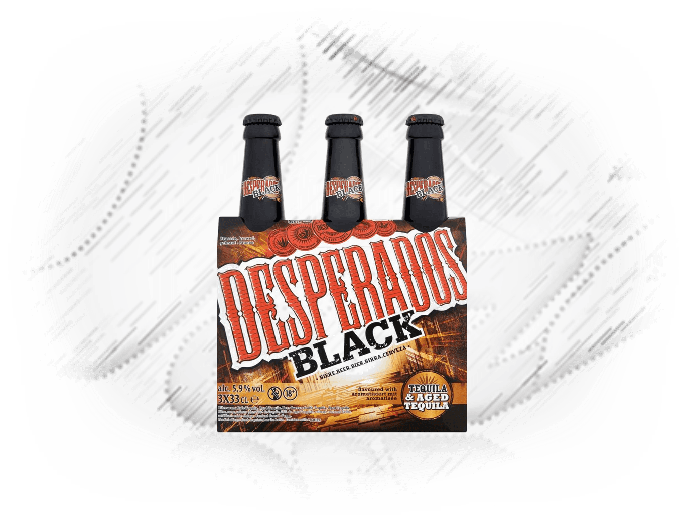 Desperados. Black Trio's 3x 330ml