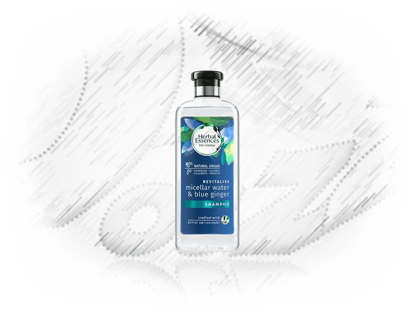 Bio-Renew. Shampoo Miceller & Blue Ginger 400ml