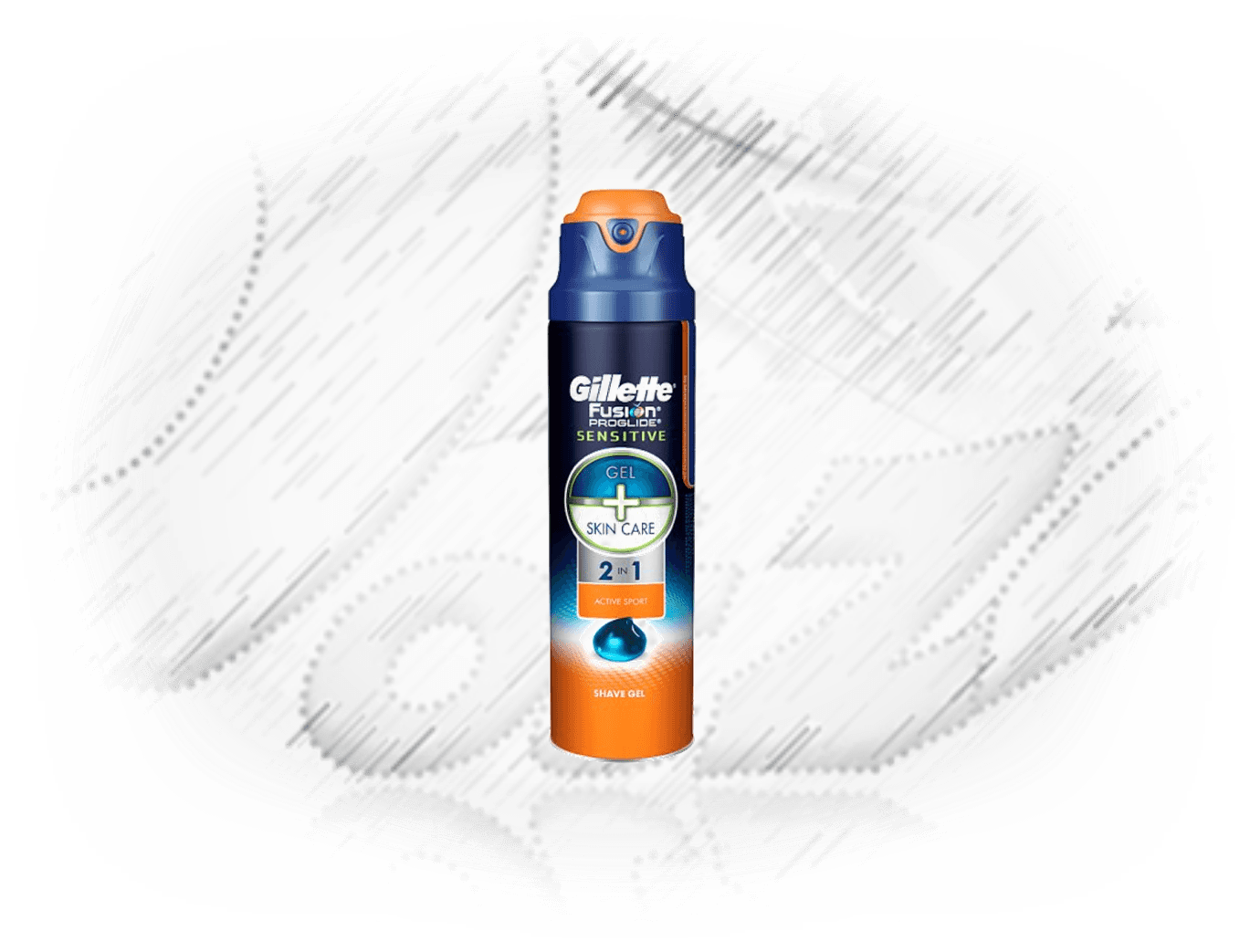 Gillette. Pro Glide Sensitive Gel. 200ml