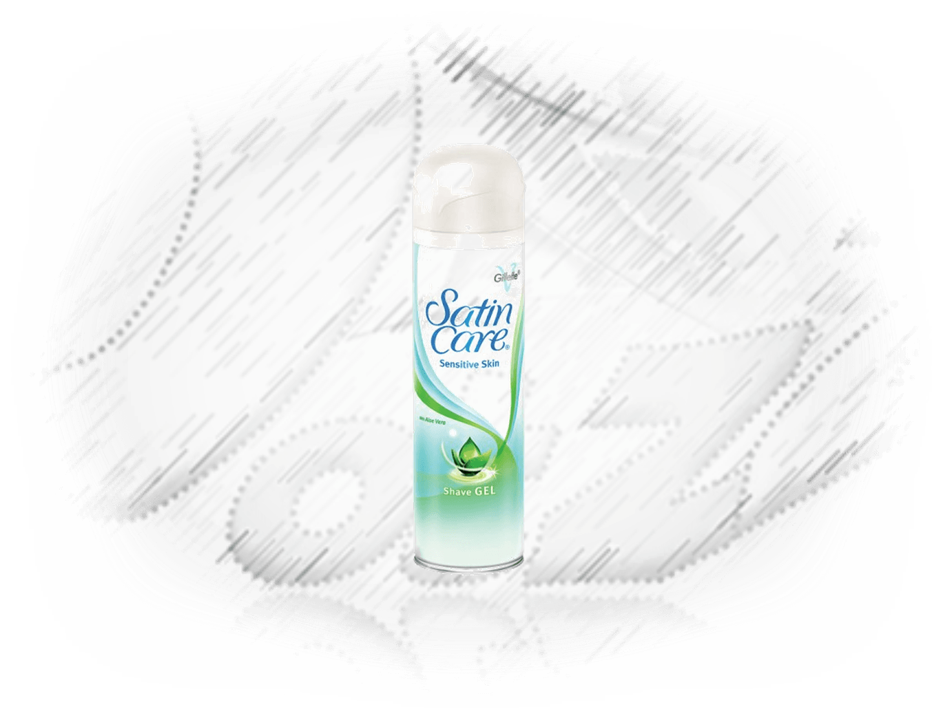 Satin Care. Sensitive with Aloe Vera 250ml