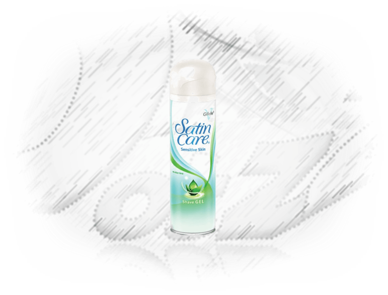 Satin Care. Sensitive with Aloe Vera 250ml