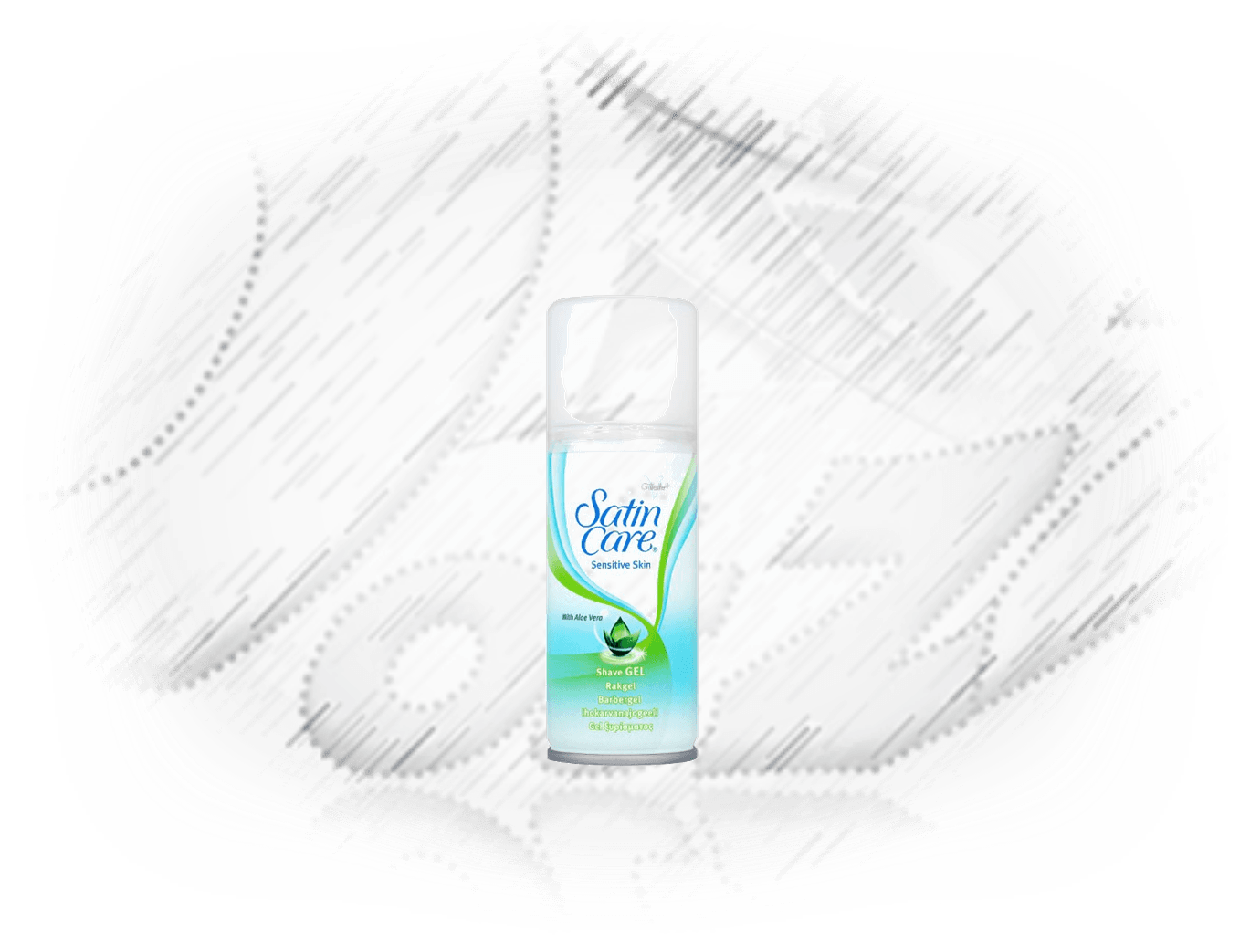 Satin Care. Sensitive with Aloe Vera 75ml