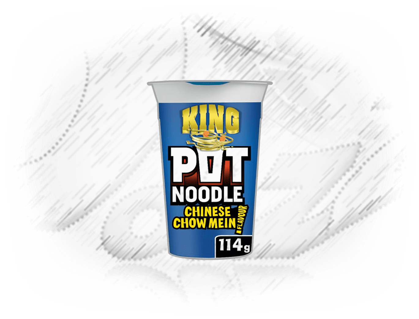 Pot Noodle. KING Chow Mein 114g