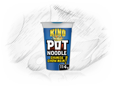 Pot Noodle. KING Chow Mein 114g