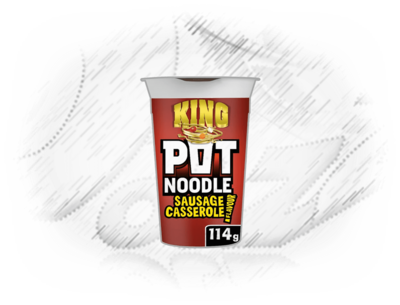 Pot Noodle. KING Sausage Casserole 114g