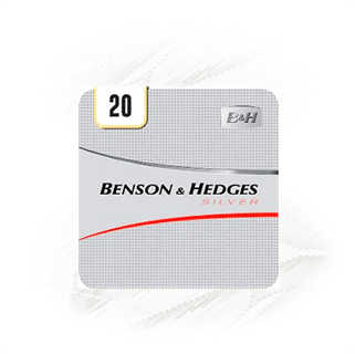 Benson Hedges. Silver