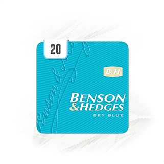 Benson Hedges. Sky Blue