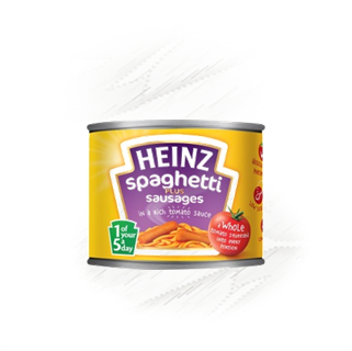 Heinz. Spaghetti + Sausages