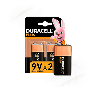 Duracell. 9V Batteries (2)