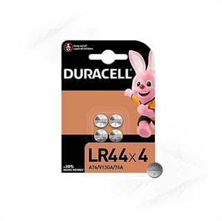 Duracell. LR44 Batteries (4)