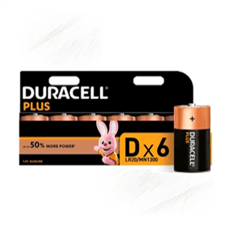 Duracell. D Batteries (6)