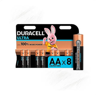 Duracell. AA Ultra (8)