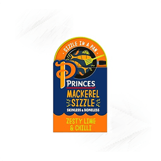 Princes. Mackerel Sizzle Lime & Chilli 125g Princes. Mackerel Sizzle Lime & Chilli 125g