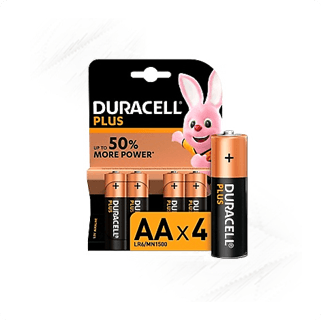Duracell. AA Batteries (4) Duracell. AA Batteries (4)