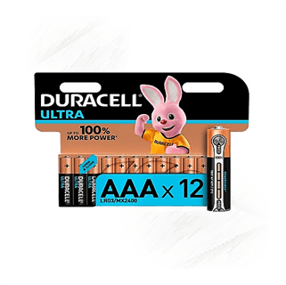 Duracell. AAA Ultra (12)
