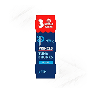Princes. Tuna Chunks Brine 3pk