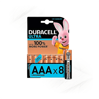 Duracell. AAA Ultra (8) Duracell. AAA Ultra (8)