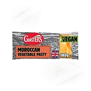 Ginsters. Moroccan Vegetable Pasty 180g