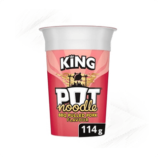 Pot Noodle. KING BBQ Pulled Pork 114g