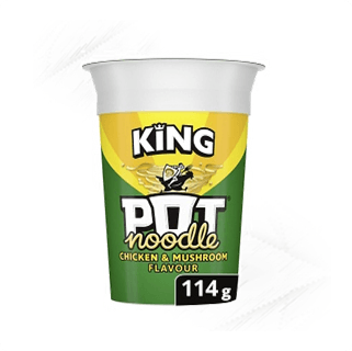 Pot Noodle. KING Chicken & Mushroom 114g