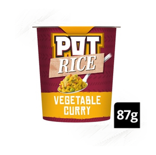 Pot Rice. Vegetable Curry 87g