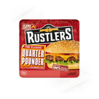 Rustlers. Quarter Pounder Burger