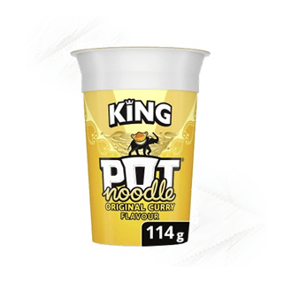Pot Noodle. KING Curry 114g