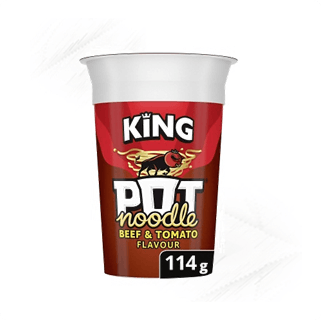 Pot Noodle. KING Beef & Tomato 114g