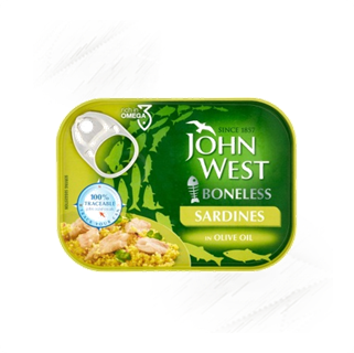 John West. Sardines in Olive Oil Boneless