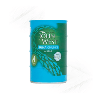 John West. Tuna Chunks in Brine 4x 145g