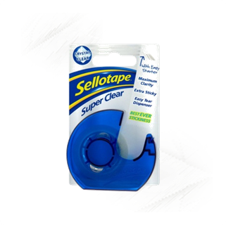 Sellotape. Super Clear Dispenser
