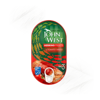 John West. Herring Fillets in Tomato Sauce 160g