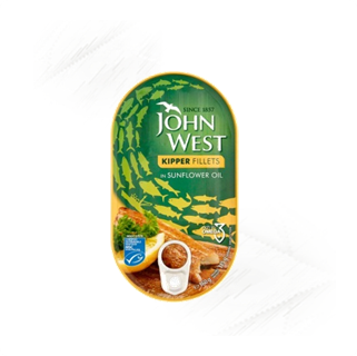 John West. Kipper Fillets in Sunflower Oil 160g