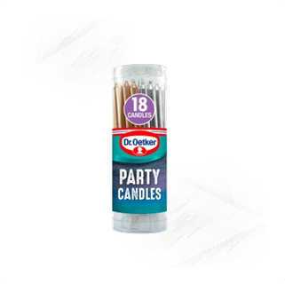 Dr Oetker. Party Candles (18)