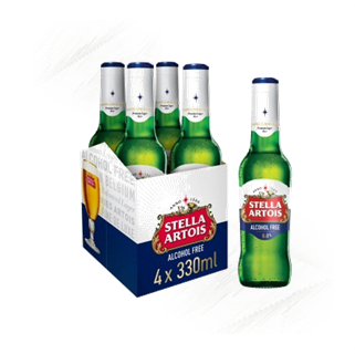 Stella Artois. Alcohol Free 4x 330ml