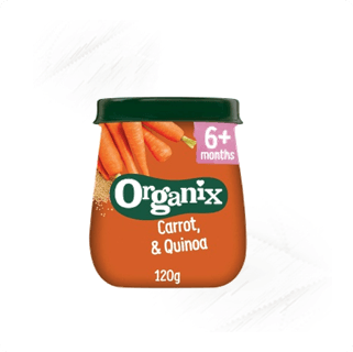Organix. Carrot & Quinoa 120g