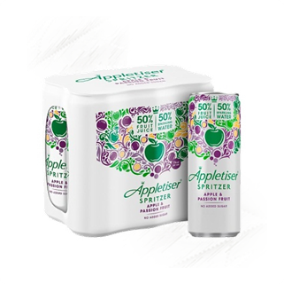 Appletiser. Spritzer Apple & Passion