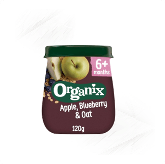 Organix. Apple, Blueberry & Oat 120g