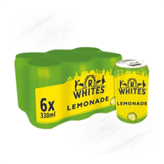 R Whites. Lemonade 330ml (6)
