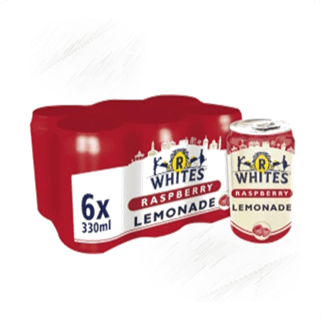 R Whites. Raspberry Lemonade 330ml (6)