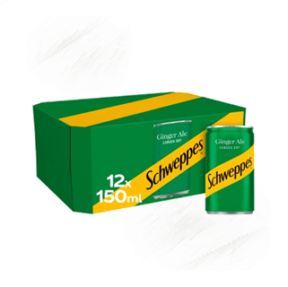 Schweppes. Mini's Ginger Ale 12pk