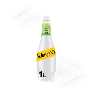 Schweppes. Slimline Tonic Water Elderflower 1L