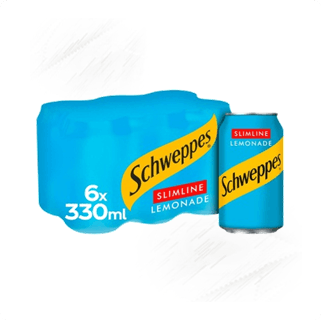 Schweppes. Slimline Lemonade 330ml (6)