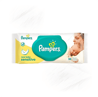 Pampers. New Baby Sensitive Wipes (50)