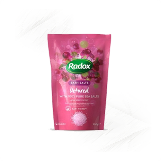 Radox. Feel Detoxed Sea Salts 900g