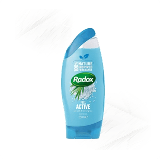 Radox. Shower Gel Active 250ml