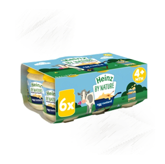 Heinz. by Nature Egg Custard 120g (6)