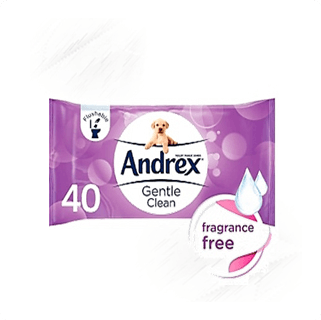 Andrex. Gentle Clean Wipes (40)