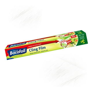 Bacofoil. Cling Film Easy-Cut 30m
